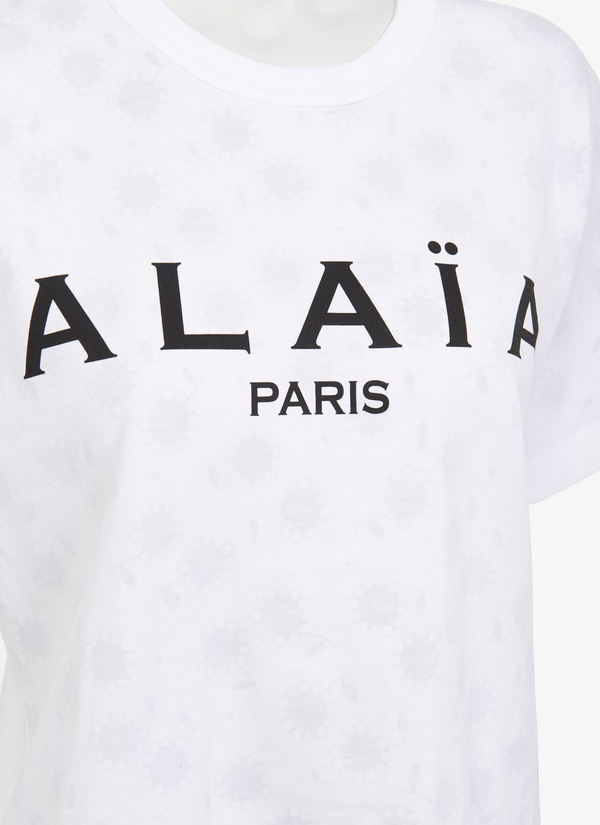 Tops ALAÏA WHITE/BLACK TOPS